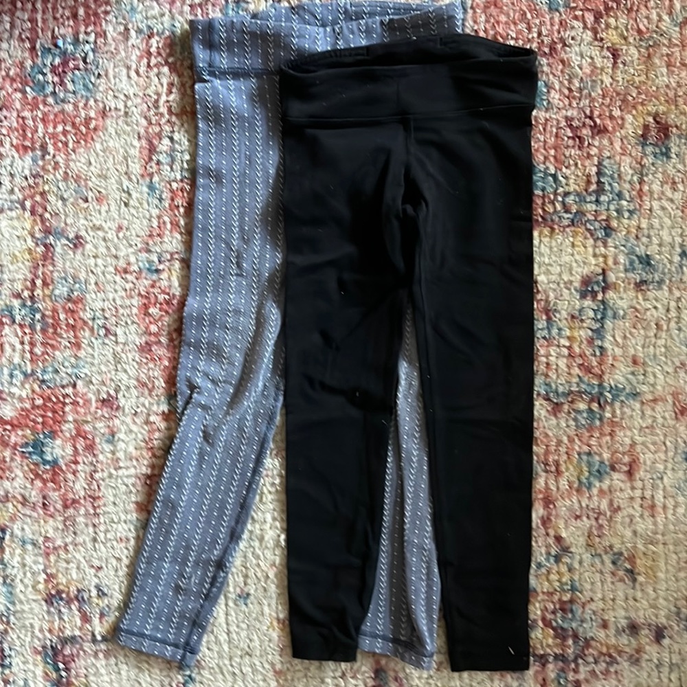 Two pair Ivivva leggings